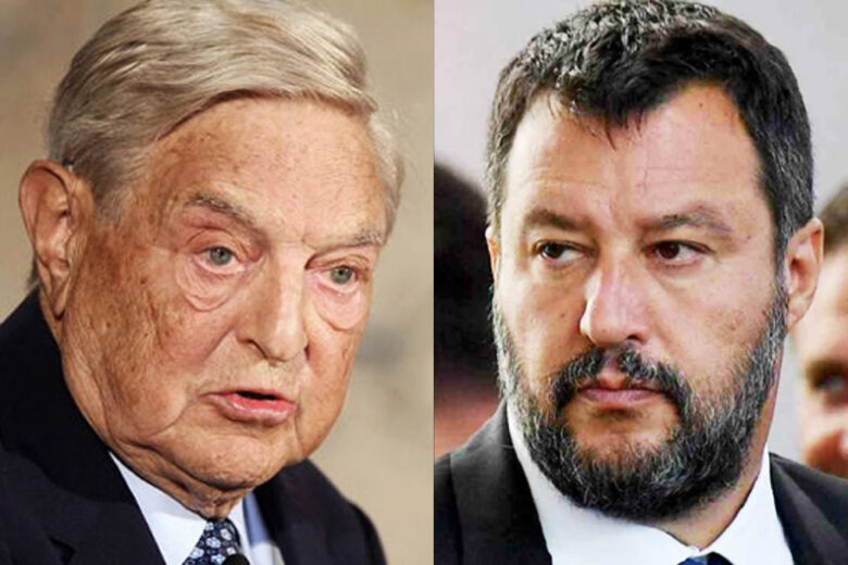 George Soros: “Sono preoccupato per l’Italia, Matteo Salvini si sta agitando affinché il Paese lasci l’Unione europea”