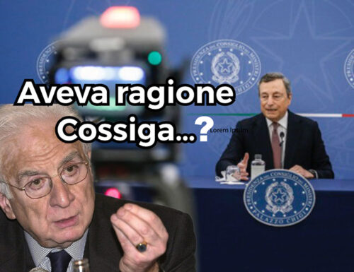 Torna alla luce la telefonata dell’ex Presidente Cossiga, nella quale definiva Draghi “UN VILE AFFARISTA”.