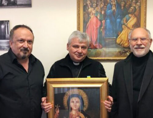 La “Madonna dei Debitori”, donata al Cardinale Konrad Krajewski, l’Elemosiniere di Papa Francesco
